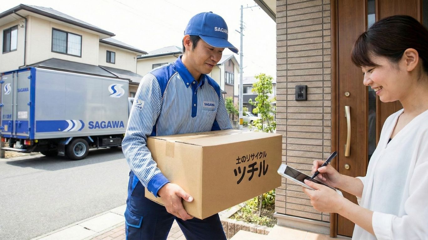 家から一歩も出ない回収